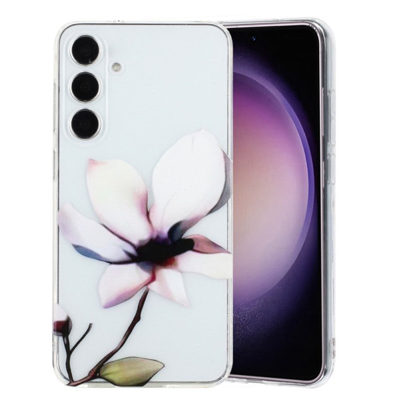 Skal Samsung Galaxy A17 4g / 5g Vit Blomma