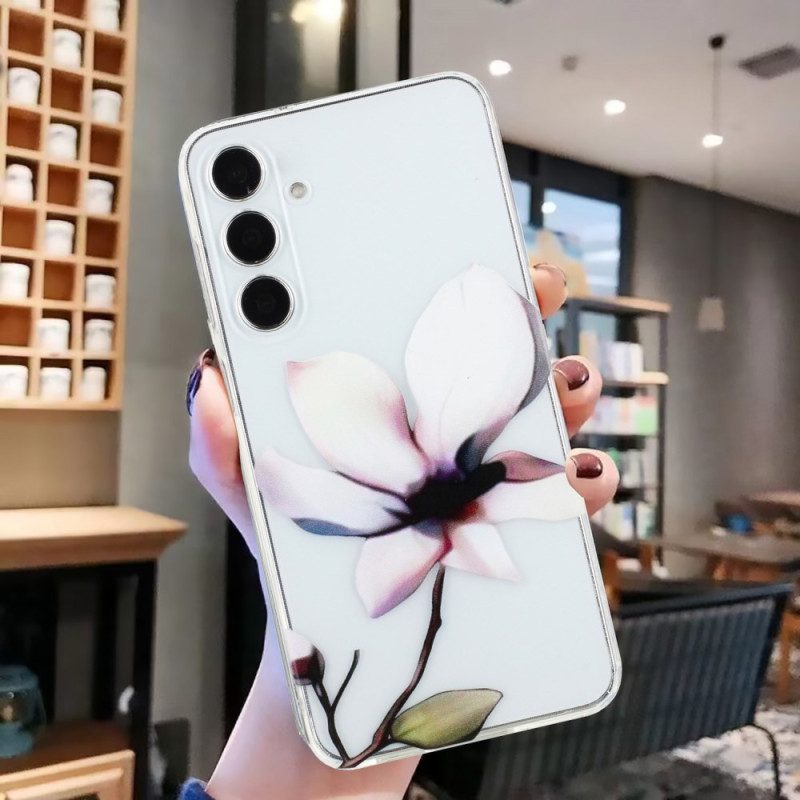 Skal Samsung Galaxy A17 4g / 5g Vit Blomma