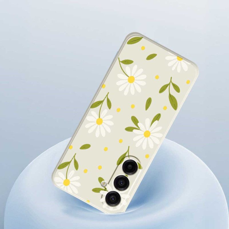 Skal Samsung Galaxy A17 4g / 5g Vita Blommor