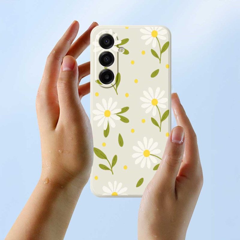 Skal Samsung Galaxy A17 4g / 5g Vita Blommor