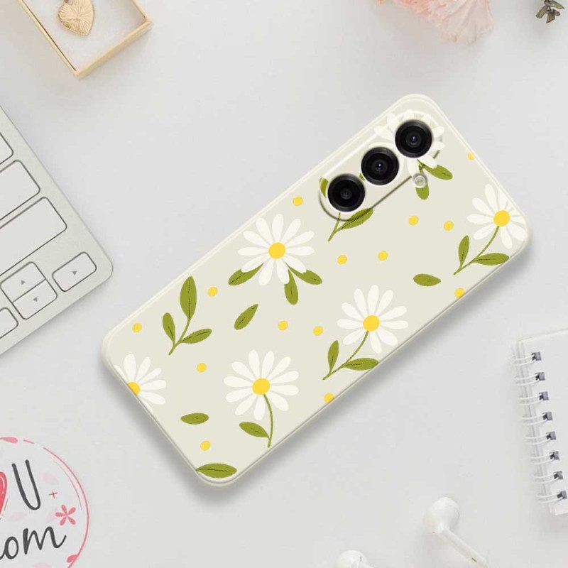 Skal Samsung Galaxy A17 4g / 5g Vita Blommor