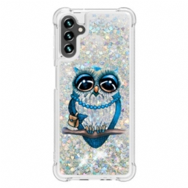 Skal Samsung Galaxy A54 5G Paljetter Miss Owl