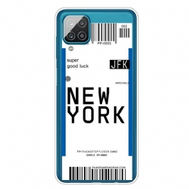 Skal Samsung Galaxy M12 / A12 Boardingkort Till New York