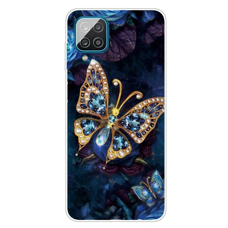 Skal Samsung Galaxy M12 / A12 Butterfly Lyx