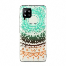 Skal Samsung Galaxy M12 / A12 Sömlösa Blommor Mandala