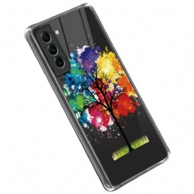 Skal Samsung Galaxy S23 Plus 5G Sömlös Akvarellträd