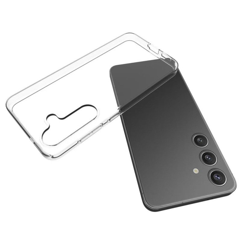Skal Samsung Galaxy S25 5g Anti-fingeravtrycksskyddande Transparent