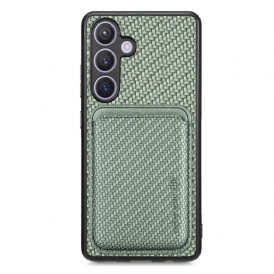 Skal Samsung Galaxy S25 5g Avtagbar Magnetisk Korthållare