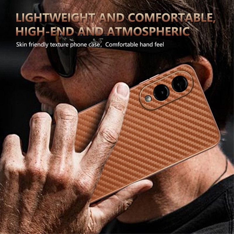 Skal Samsung Galaxy S25 5g Edge Azns Kolfiberstruktur