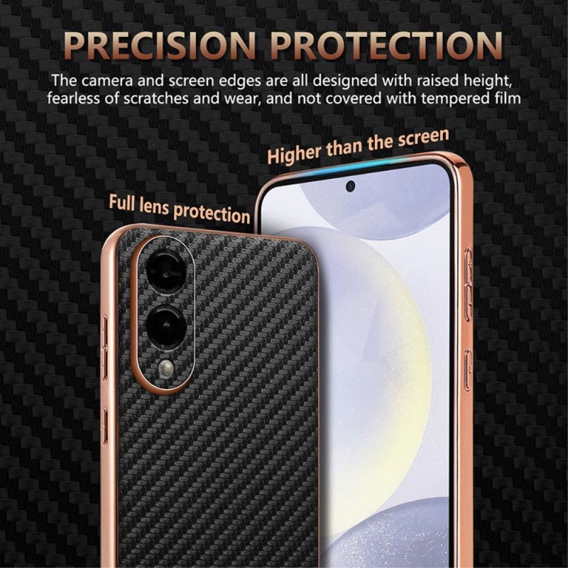 Skal Samsung Galaxy S25 5g Edge Azns Kolfiberstruktur
