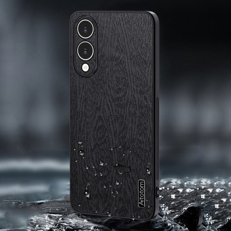 Skal Samsung Galaxy S25 5g Edge Azns Träeffekt