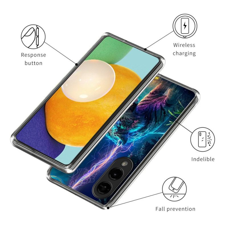 Skal Samsung Galaxy S25 5g Edge Blixtiger