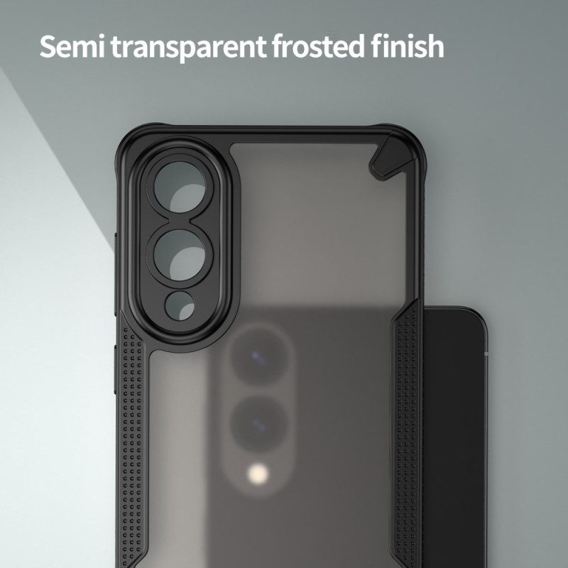 Skal Samsung Galaxy S25 5g Edge Borstad Genomskinlig