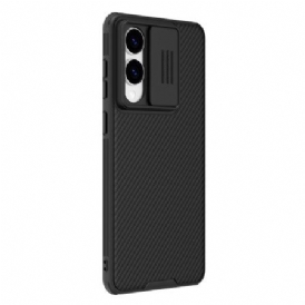 Skal Samsung Galaxy S25 5g Edge Camshield Pro Med Glidande Kameraskydd Nillkin