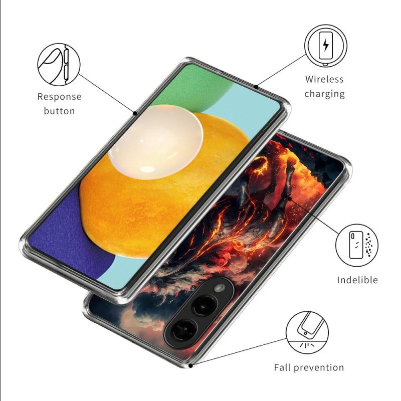 Skal Samsung Galaxy S25 5g Edge Eldhäst