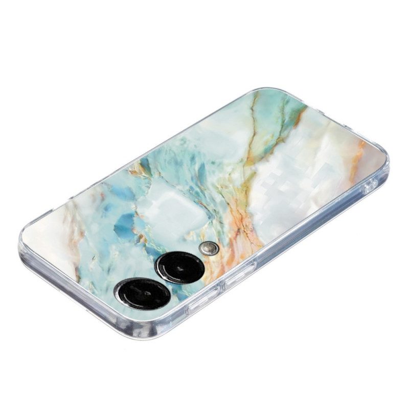 Skal Samsung Galaxy S25 5g Edge Grön Marmor