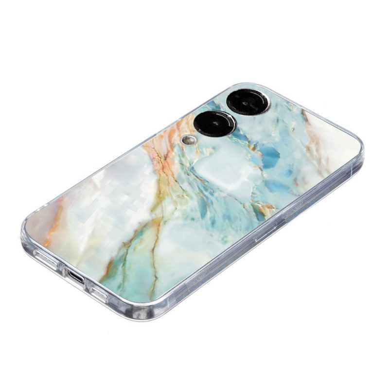Skal Samsung Galaxy S25 5g Edge Grön Marmor