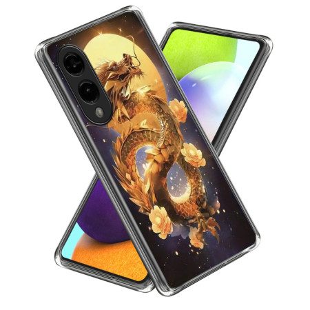 Skal Samsung Galaxy S25 5g Edge Gyllene Drake