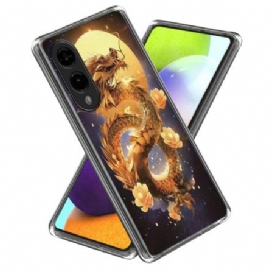 Skal Samsung Galaxy S25 5g Edge Gyllene Drake
