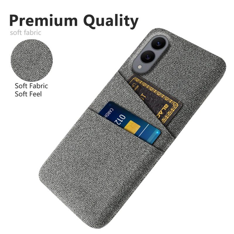 Skal Samsung Galaxy S25 5g Edge Korthållare I Tyg