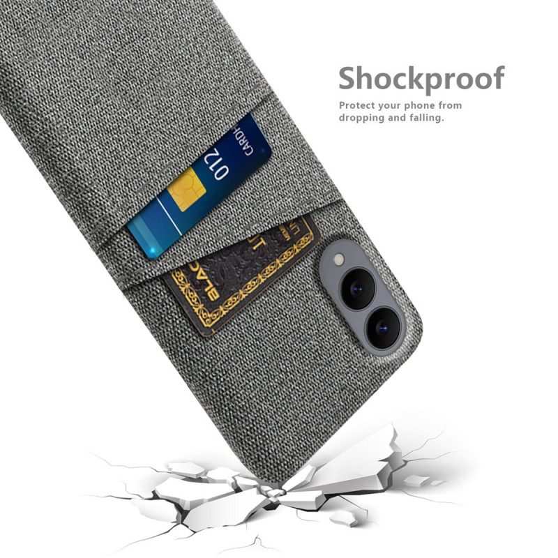 Skal Samsung Galaxy S25 5g Edge Korthållare I Tyg
