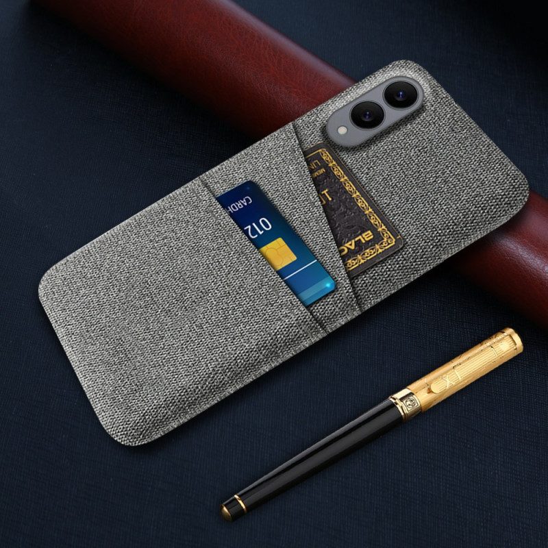 Skal Samsung Galaxy S25 5g Edge Korthållare I Tyg
