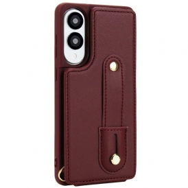 Skal Samsung Galaxy S25 5g Edge Korthållare Med Rem Och Axelrem