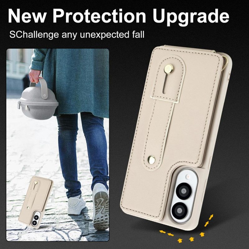 Skal Samsung Galaxy S25 5g Edge Korthållare Med Rem Och Axelrem