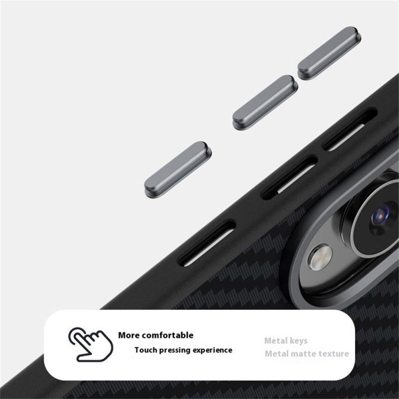 Skal Samsung Galaxy S25 5g Edge Magsafe-kompatibel Kolfiber Abeel