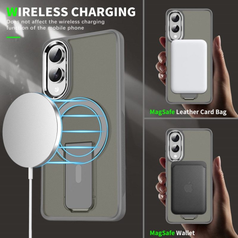 Skal Samsung Galaxy S25 5g Edge Magsafe-kompatibel Med Stativ