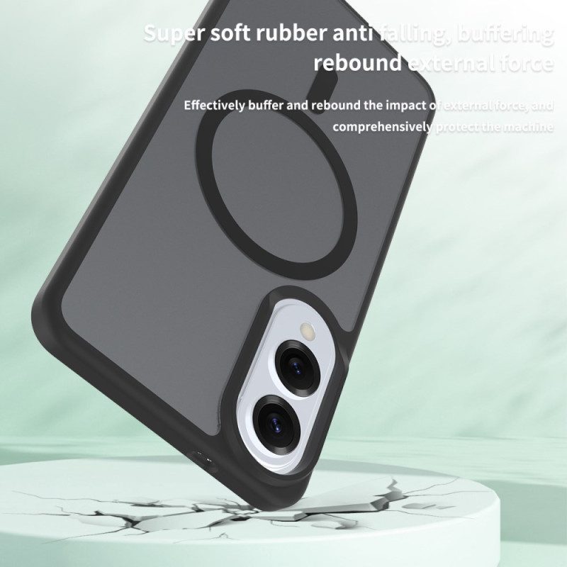 Skal Samsung Galaxy S25 5g Edge Magsafe-kompatibel Slät Textur