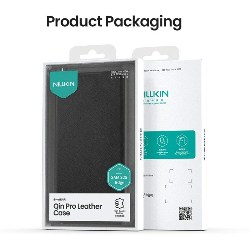 Skal Samsung Galaxy S25 5g Edge Qin Pro-serien Nillkin
