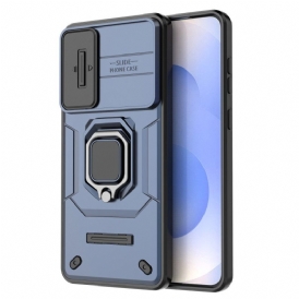 Skal Samsung Galaxy S25 5g Edge Slitstark Ring Med Linsskydd