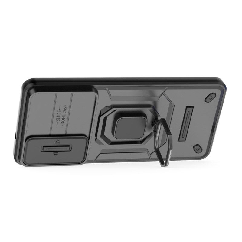 Skal Samsung Galaxy S25 5g Edge Slitstark Ring Med Linsskydd
