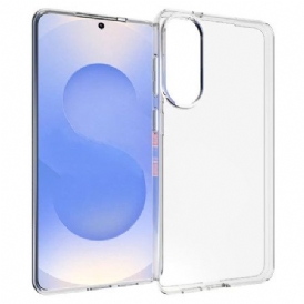 Skal Samsung Galaxy S25 5g Edge Telefonfodral Anti-fingeravtrycksskyddande Genomskinlig