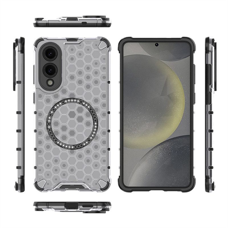 Skal Samsung Galaxy S25 5g Edge Telefonfodral Kompatibel Med Magsafe Honeycomb