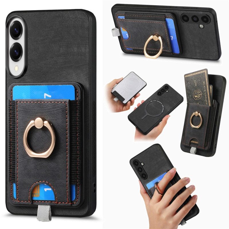 Skal Samsung Galaxy S25 5g Edge Telefonfodral Magnetisk Med Avtagbar Korthållare