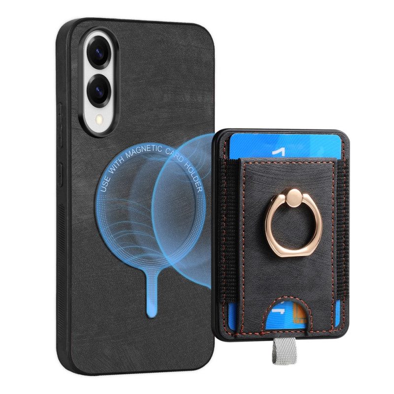 Skal Samsung Galaxy S25 5g Edge Telefonfodral Magnetisk Med Avtagbar Korthållare
