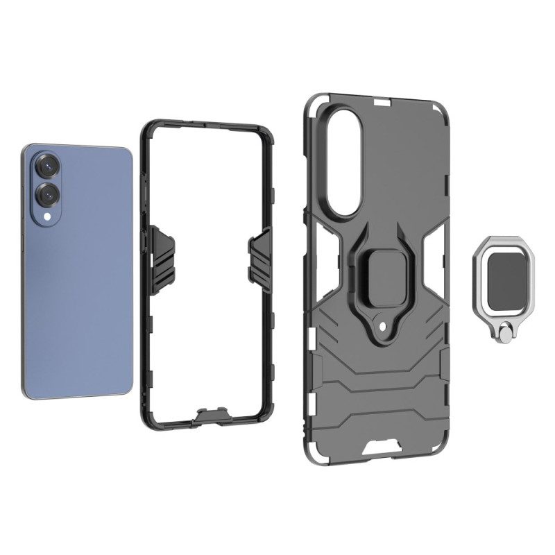 Skal Samsung Galaxy S25 5g Edge Telefonfodral Slitstark Ring