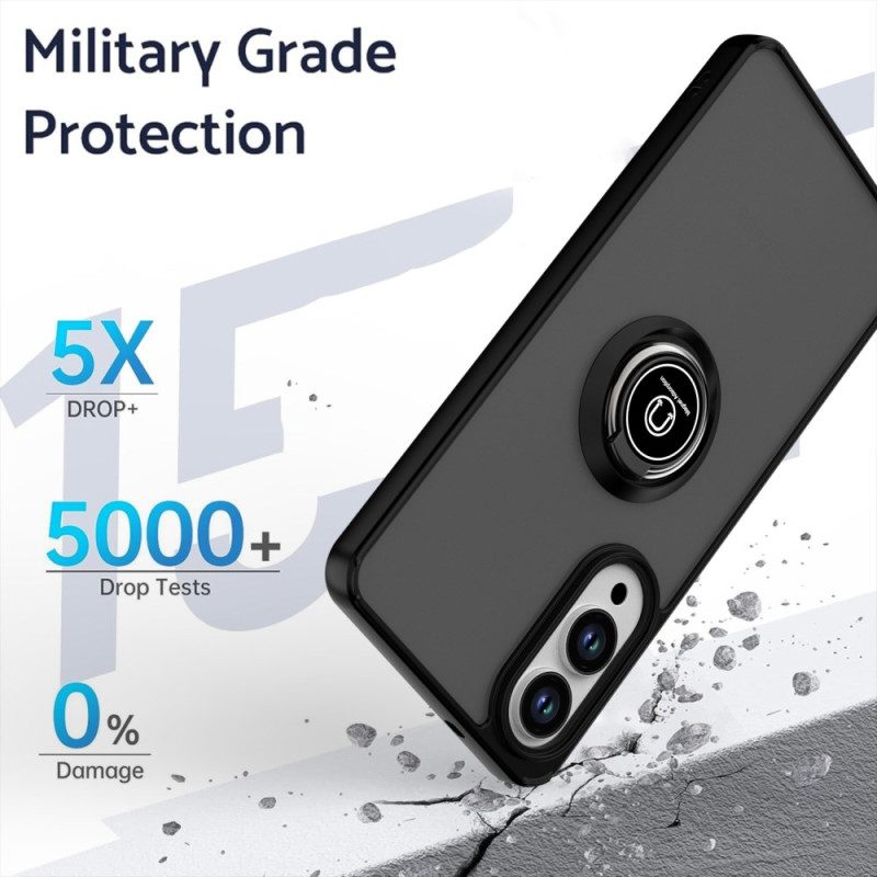 Skal Samsung Galaxy S25 5g Edge Telefonfodral Stötsäker Ringhållare