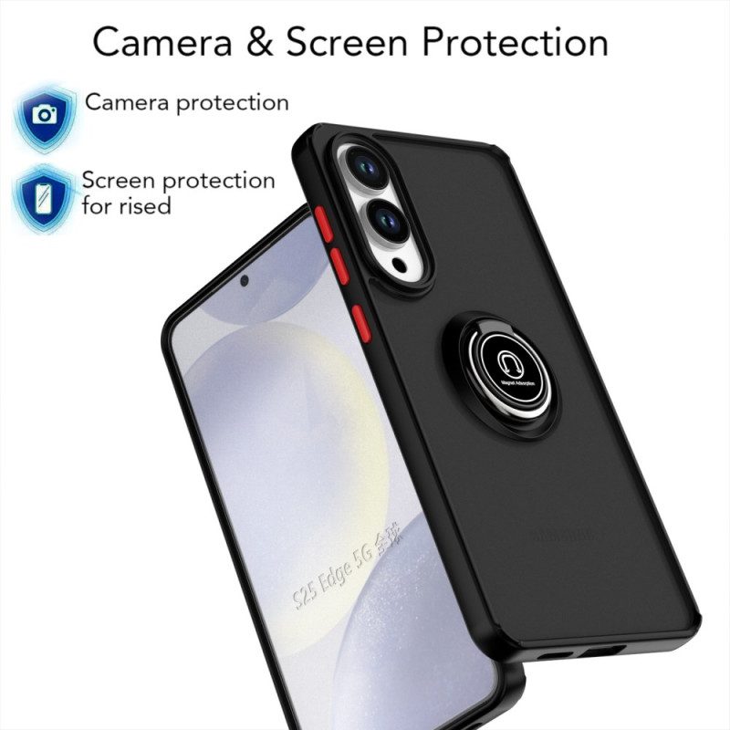 Skal Samsung Galaxy S25 5g Edge Telefonfodral Stötsäker Ringhållare