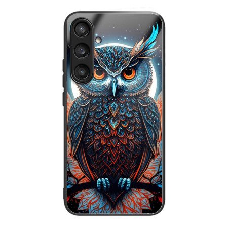 Skal Samsung Galaxy S25 5g Färgglad Uggla Härdat Glas