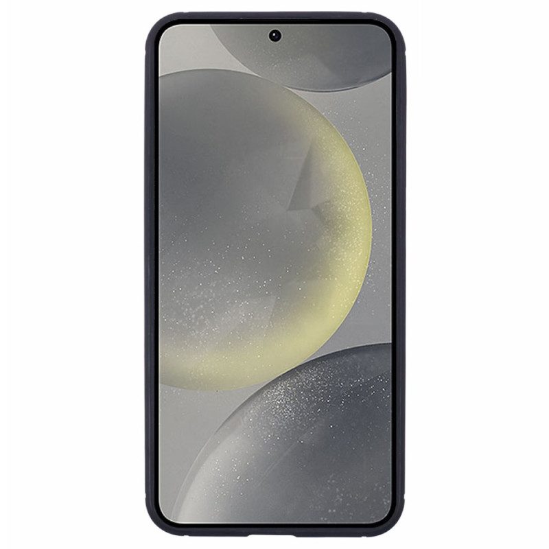 Skal Samsung Galaxy S25 5g Genomskinlig Kolfiberstruktur