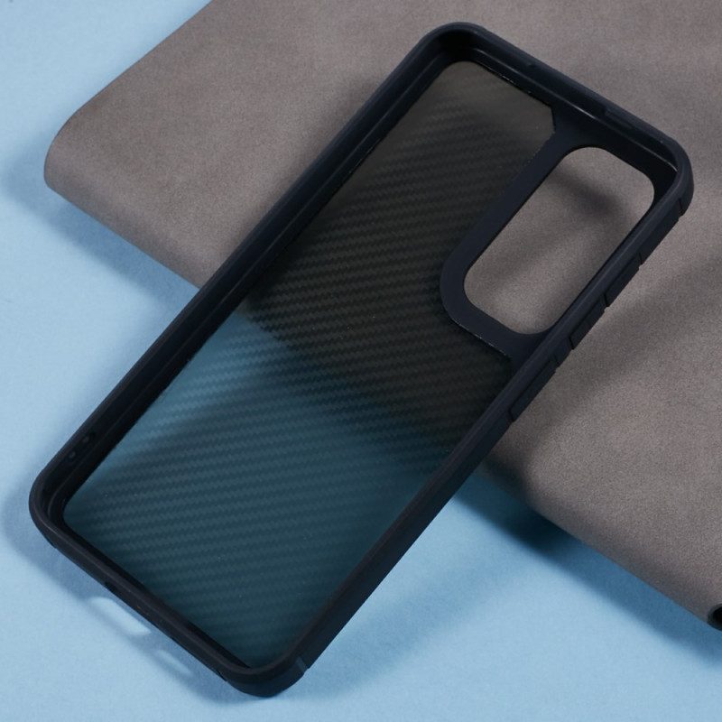 Skal Samsung Galaxy S25 5g Genomskinlig Kolfiberstruktur
