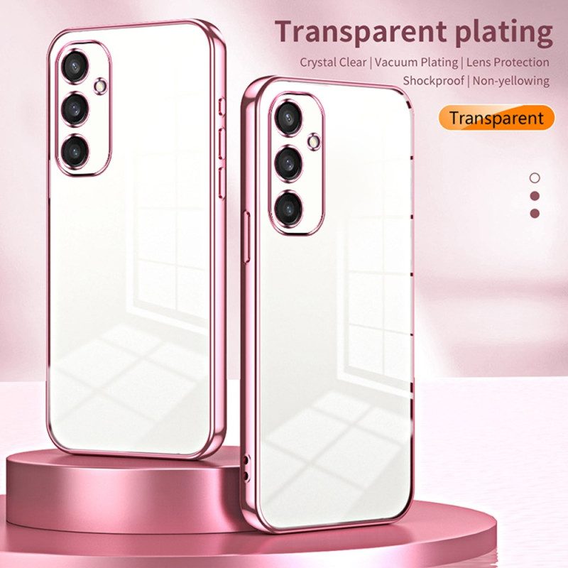 Skal Samsung Galaxy S25 5g Kanter Med Metalleffekt