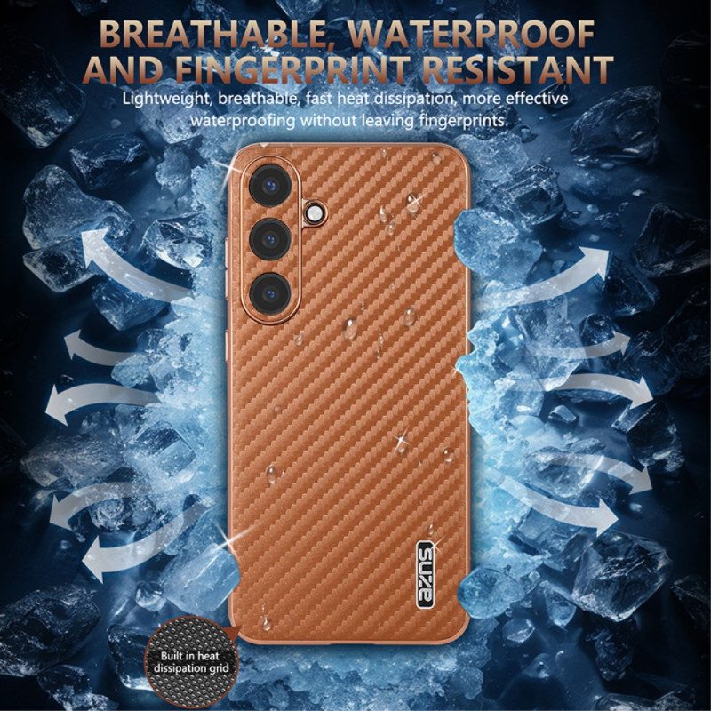 Skal Samsung Galaxy S25 5g Kolfiberstruktur