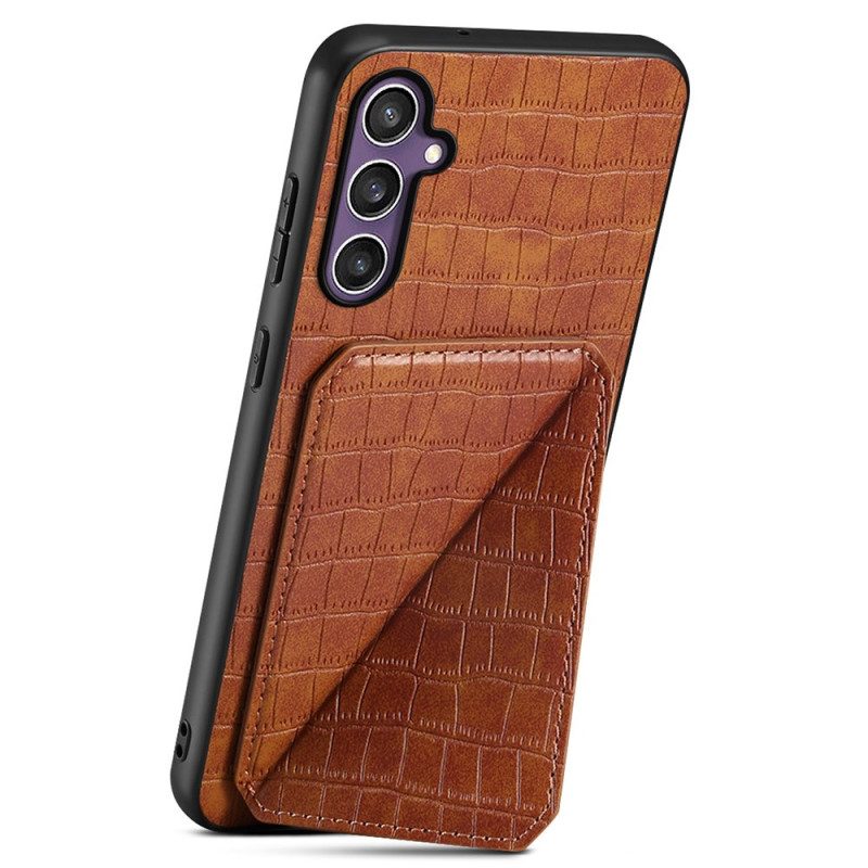 Skal Samsung Galaxy S25 5g Korthållare Med Krokodilstruktur