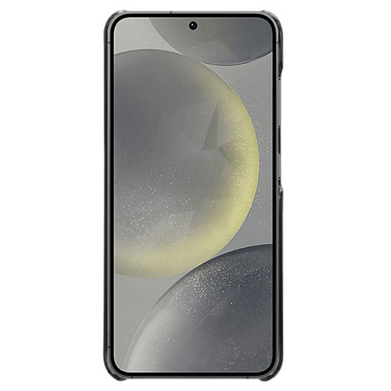 Skal Samsung Galaxy S25 5g Korthållare Med Lädereffekt