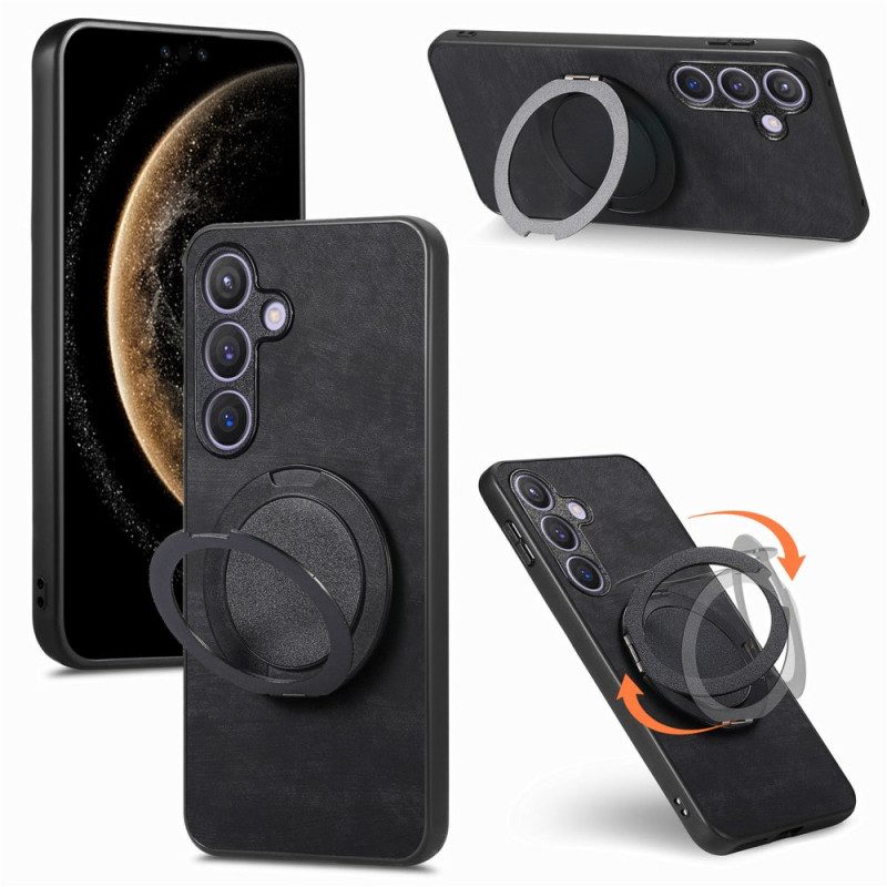 Skal Samsung Galaxy S25 5g Magsafe-kompatibel Vintage Suede-effekt
