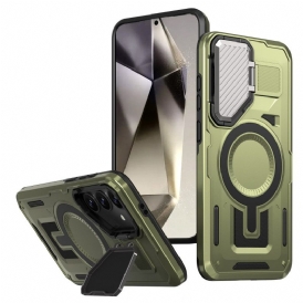 Skal Samsung Galaxy S25 5g Magsafe Kompatibelt Fäste Och Linsskydd